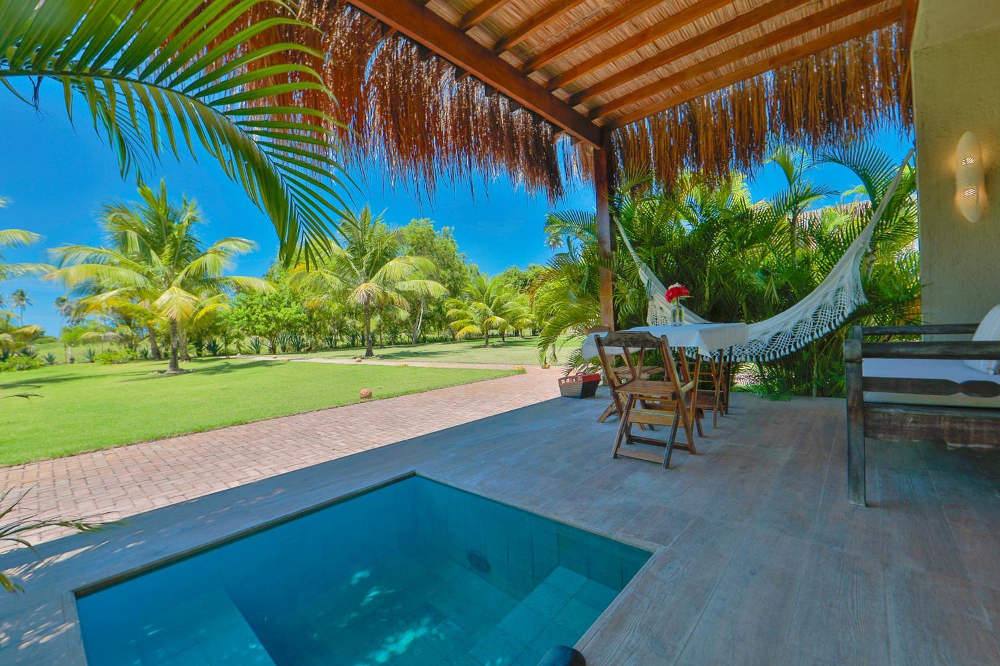 Bahay Tatu Villa Pôrto de Pedras Esterno foto